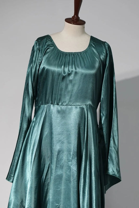 Silk full sleeves tail style