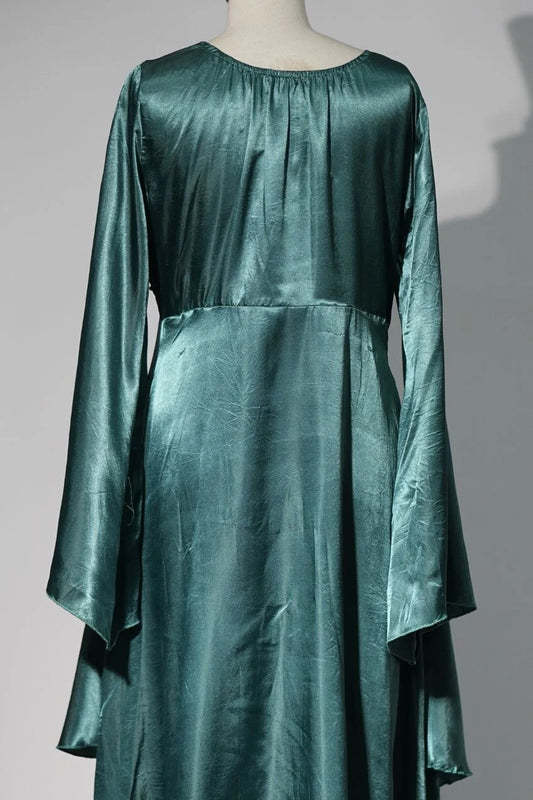 Silk full sleeves tail style