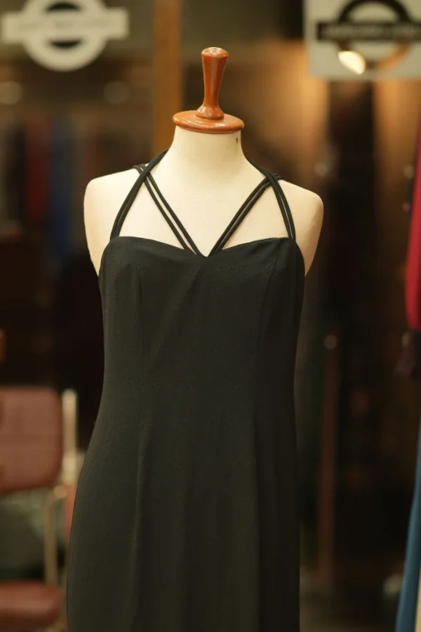 Black strip style maxi - Image 4