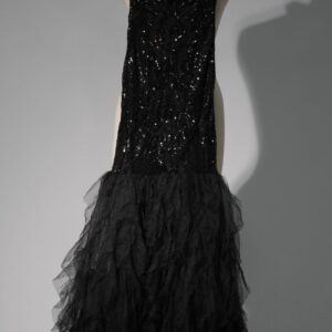 Fish style sequence dress