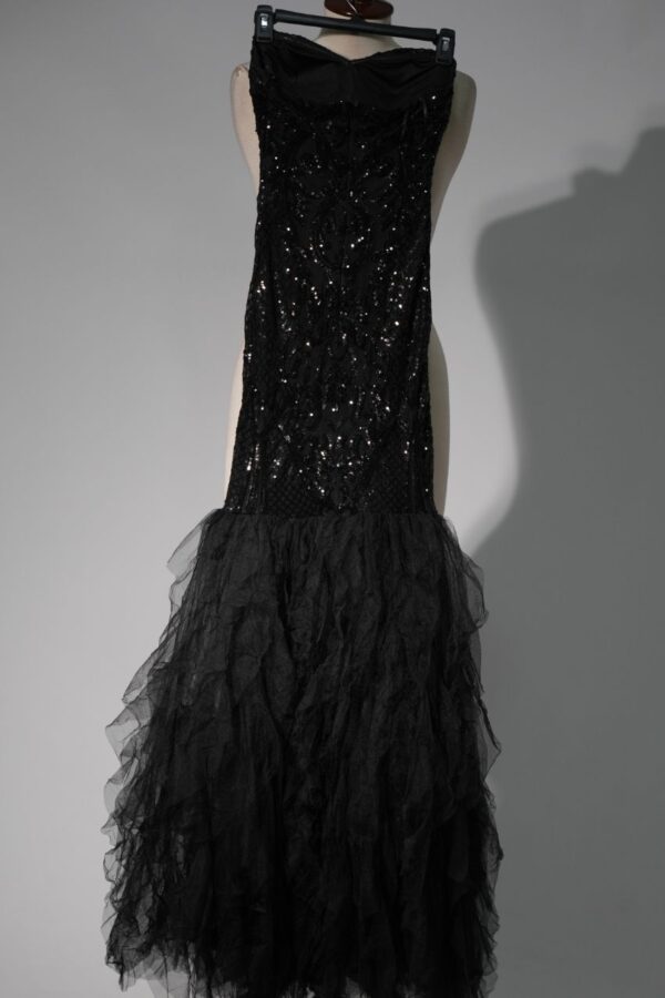 Fish style sequence dress