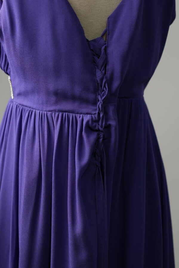 Bridemaid blue dress - Image 4