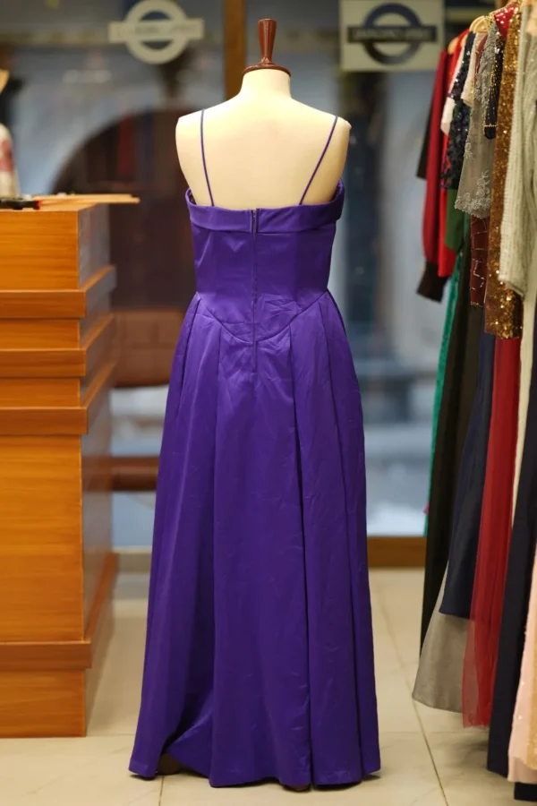Blue prom maxi - Image 2