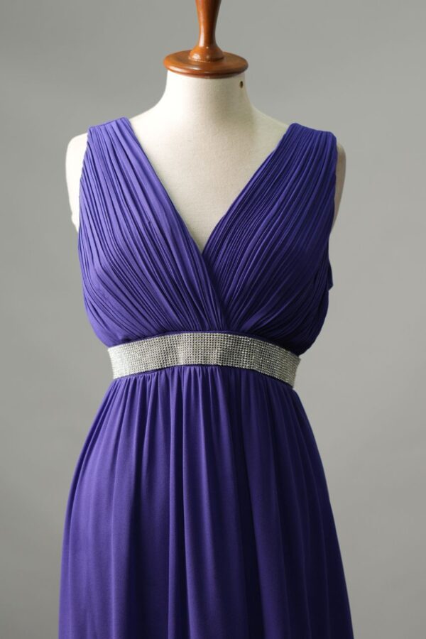 Bridemaid blue dress - Image 3