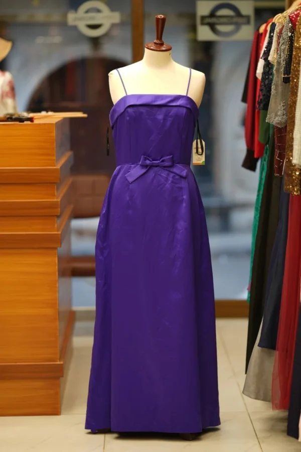 Blue prom maxi