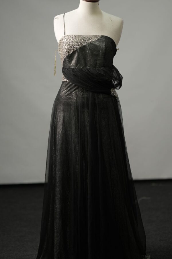 Beaded sequin maxi 