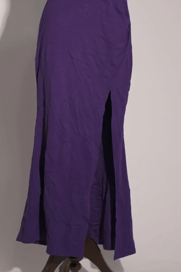 v-neck blue maxi - Image 3