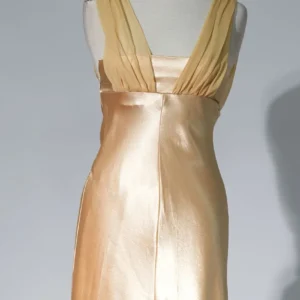 Sleeveless gown